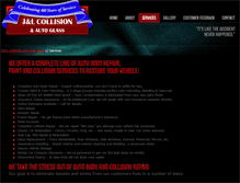 Tablet Screenshot of jlcollision.com